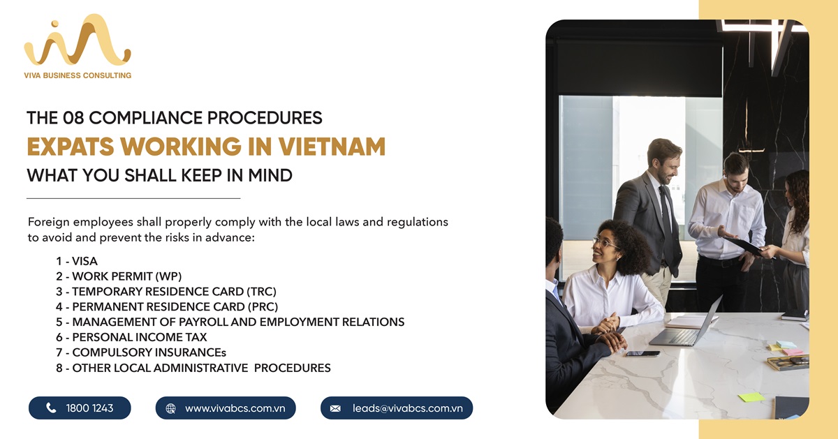 THE 08 COMPLIANCE PROCEDURES EXPATS WORKING IN VIETNAM - WHAT YOU SHALL KEEP IN MIND